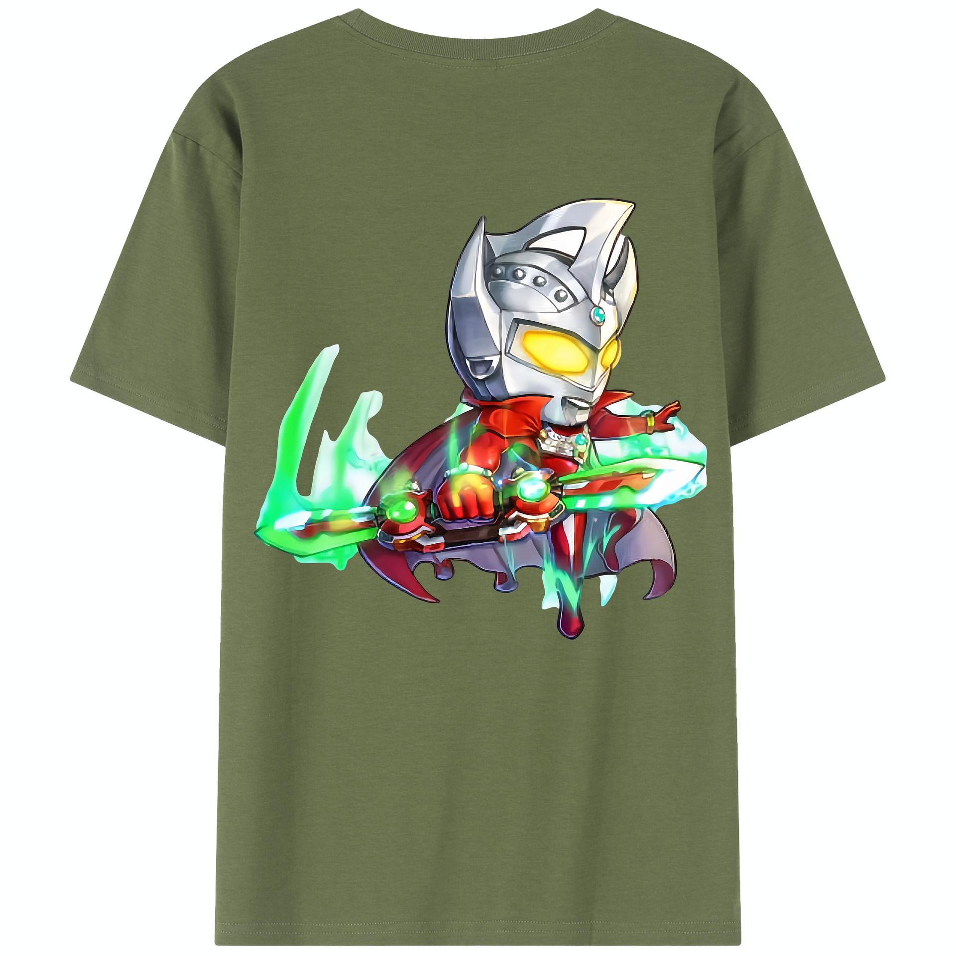 （画像用） ウルトラマン Ultraman 綿100％半袖Tシャツ（背面プリント）